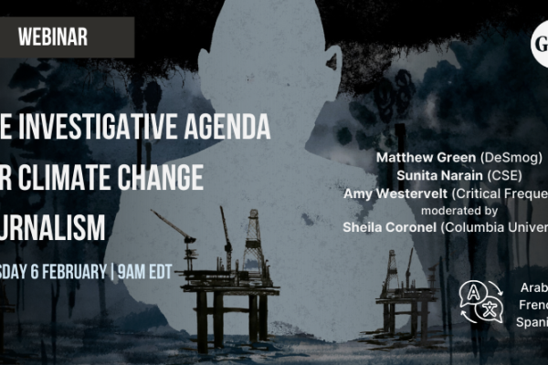 GIJC GIJN Climate agenda for investigative journalism Gothenburg